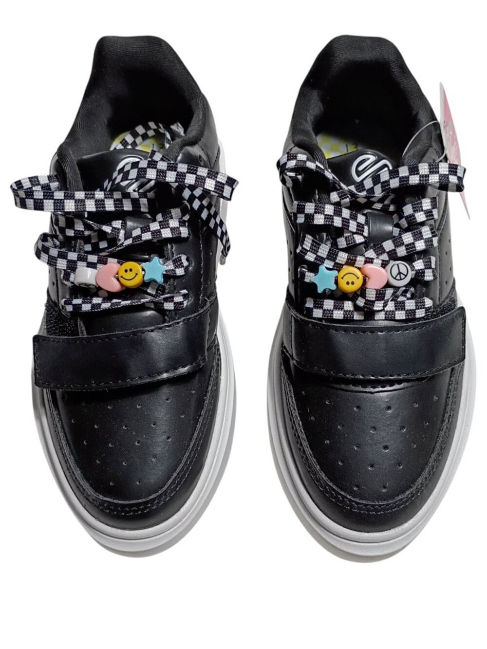 Justice Beaded Low Court Sneakers US Girls Size 13